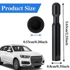 1 Pc Or 2 Pc Car Door Lock Knobs For F-150  Black Replacement Pins For Most Cars