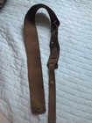 Gibson Usa Black Leather Guitar Strap    Vintage Style- Genuine Leather   adjustable