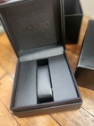 Movado Black Luxury Presentation Box For 1-3 Watches Paper cardboard Holder