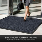 Commercial Floor Mat Non-slip Waterproof  29 x17  Front Door Mat For High Traffi