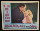 Assault On A Queen 1966 Vintage Lobby Card  1-3 Frank Sinatra Virna Lisi