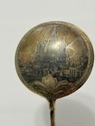 Antique Imperial Russian 84 Silver Niello Large Serving Spoon Khlebnikov 1888