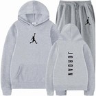 Men s Hoodie And Jogger Pants Set Outdoor Casual Two-piece Outfit