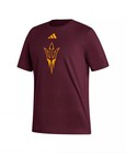 Nwt - Adidas Men s Ncaa Arizona State Sun Devils Logo Short Sleeve T-shirt - Xl