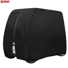 Golf Cart Cover Waterproof Fit For Ezgo Club Car 4 Passengers Zipper Storage