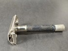 Vintage Gillette 1969 Tto Black Super Speed De Safety Razor 