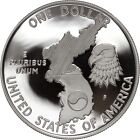 1991-p Korean War Commemorative Proof Silver Dollar Coin Ngc Pf70 Ultra Cameo