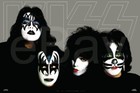 Kiss Band Dynasty Group 48 X 32 Custom Poster Print