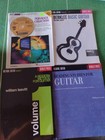 Guitar Instructional Books 13  Lbs 21 Books Rock Jazz Scales Riffs Tab Cd s Vg