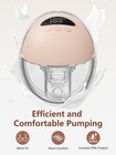 Hands Free Breast Pump  Wearable Breastfeeding Lightweight 2 Pack Pink 