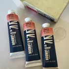 Winsor   Newton London Oil Colour Cadmium Red Light 37ml Tubes Lot Of 3