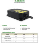 455nm 10w Blue Diode Lasers Multi Mode Fiber Coupled Laser 60  m-800  m Diameter
