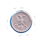 1926r Albania 1 2 Lek  km-4  Nickel  rome Mint  Hercules   Lion  one-year Issue 
