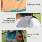 Pet Carrier Out Bag Dog Cat Puppy Single Shoulder Sling Travel Bag-cartoon Lion