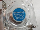 Vintage Bf Goodrich Tire Ctr  Columbus Ohio Advertising Glass Ashtray