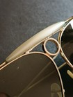 Vintage B l Ray-ban Shooter 62mm 8mm Ring Cable Temple Usa C1940s Sunglasses