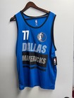 Nba Dallas Mavericks Luka Doncic  77 Blue Practice Jersey Men   s Xl Nwt
