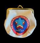 Democratic National Convention 1984 Coin Pouch 80s Rare Collectible Democrat