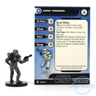 Star Wars Miniatures Force Unleashed 31 60 Dark Trooper W card Combo Ship