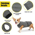 Full Body Dog Diaper Physiological Dog Surgery Recovery Suit For Male female Dog