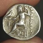 Alexander The Great Coin Ancient Greek Silver Drachm Choice Vf 310bc Hercules