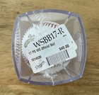 Official 2017 World Series Mlb Baseball Sealed W dodger Stadium Tag Astros Win