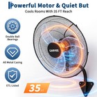 20 Inch Wall Fan 3 Speed Industrial Cooling Fan High Velocity Fan