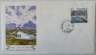 1974 Canada Christmas Fdc Set Winnipeg Centennial Woloch Cachet Scott 632-634