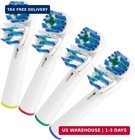 For Oral-b Dual Clean Replacement Electric Toothbrush Head  4 Count
