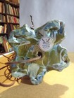 Vintage Phoenix Studios Glass Table Lamp 
