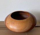 2005 Nick Barberton - Uk -  Turned Cherry Wood Vessel Bowl  Beautiful  Wow 