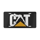 License Plate  Cat Diesel Front Vanity Plate  Female Garage Man Cave Art  Gift