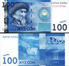 Kyrgyzstan 100 Som 2009  Unc     Bundle  Pack Of 50 Pcs  Consecutive  P-26a