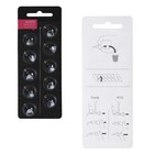 Hearing Aid Domes For Oticon Minifit Double Vent Bass Domes  2 Packs 2 Packs