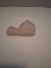 Genuine Rose Quartz Carved Flower Figurine Carving 