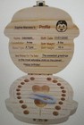 Pambo Baby Tooth Box Keepsake For Girls  Wooden