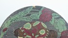 Antique Art Nouveau Wood Pyrography Hand Painted Wall Folk Art Rare
