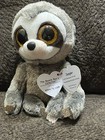 Ty Beanie Boos Plush Dangler Sloth Plush 6    Nwt