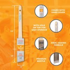 12pack - 1  Angle Brushes For All Latex And Oil Paints   Stains