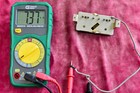 Vintage 1960 s Gibson Paf Patent Sticker Pickup 7 37k Purple Wire 1959 Les Paul 