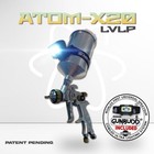 Atom X20 Lvlp Auto Paint Spray Gun     Professional Automotive Tool   Free Gunbudd