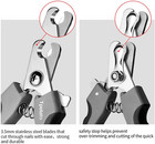 Dog Nail Clippers dog Nail Trimmers For Large Breed Dog With Quick Sensor safari