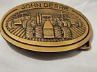 John Deere 1981 Model 8450 Series Tractor Brass Belt Buckle Nib