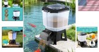 Solar Automatic Fish Feeder For Pond  Large Capacity 23l  Auto Outdoor Fish F   