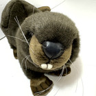 Vtg Hansa  Beaver Mama Plush Stuffed Animal 18 Inches  2004  Nwt