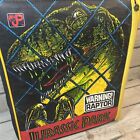 1992 Wiz Too Jurassic Park Raptor Attack Junior Locker Backpack