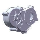 Aluminum Gearbox Housing Case For Tamiya Wild One Fast Attack Chassis Upgrades