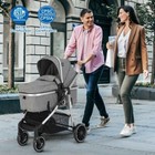 2 In 1 Convertible Baby Stroller High Landscape Baby Stroller W  Reversible Seat