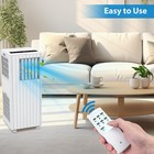 Garvee Portable Air Conditioner 8000 Btu 24h Timer  Remote  Window Kit 300 Sq ft