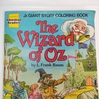 Vtg Jr The Wizard Of Oz By L Frank Baum 17    X 12    Giant Story Coloring Book 1989